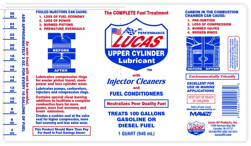 Fuel Treatment 32oz label